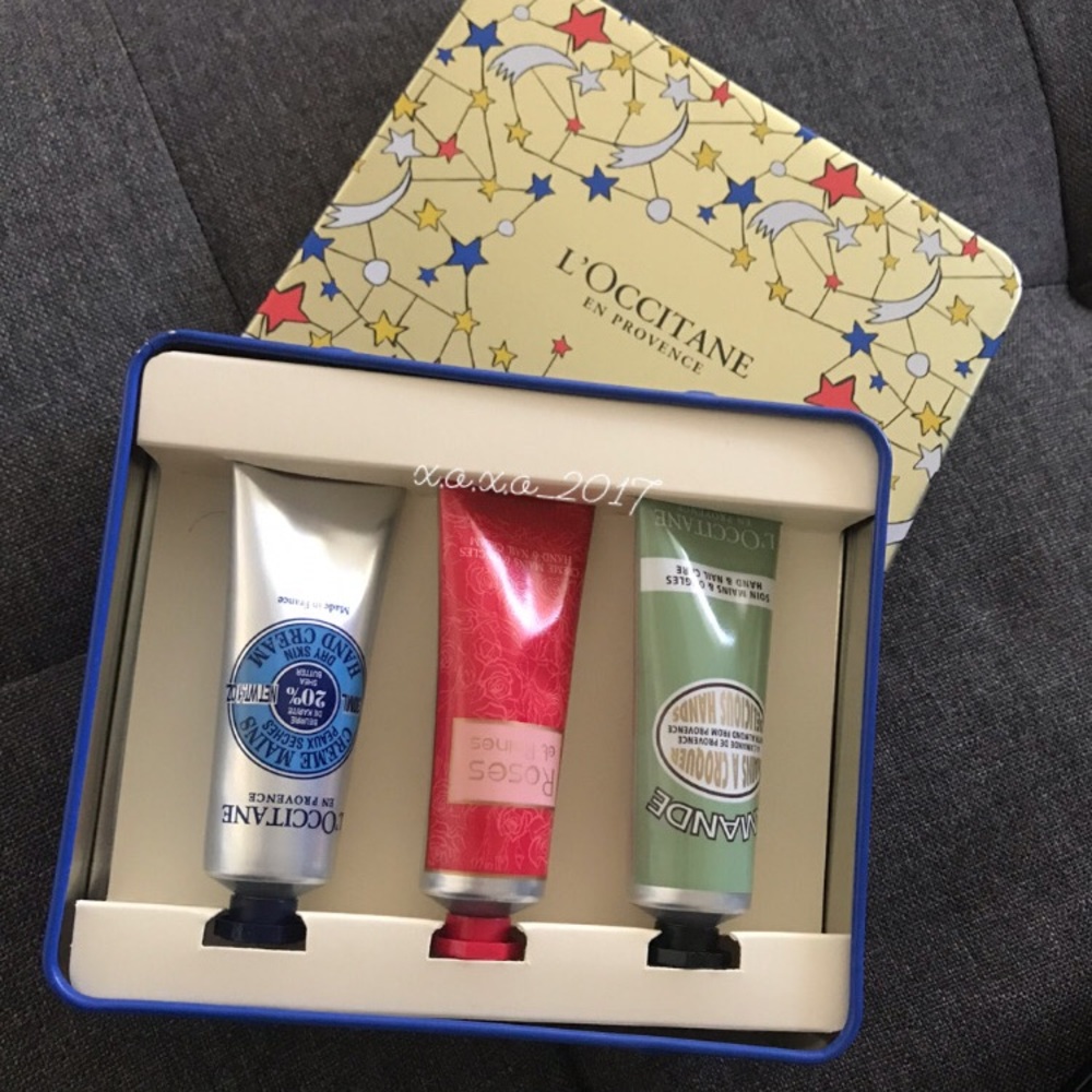 Loccitane Hand Cream Set Holiday Gift Set
